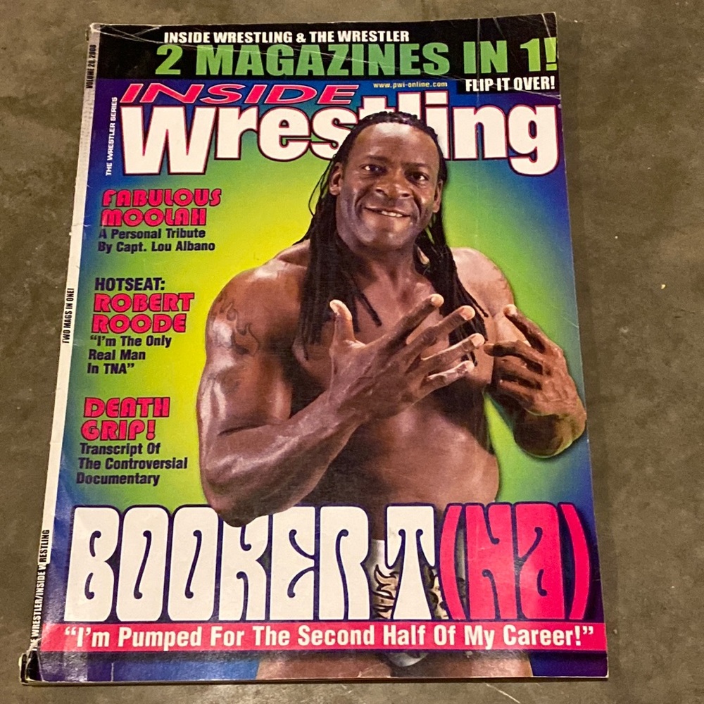 Inside Wrestling & The Wrestler Magazines, 2 in 1